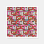 Willy Wonka en de Chocolate Factory Birthday Servet (Voorkant)