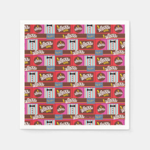 Willy Wonka en de Chocolate Factory Birthday Servet