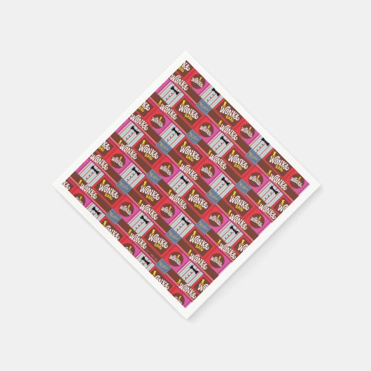 Willy Wonka en de Chocolate Factory Birthday Servet (Hoek)