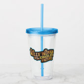 Willy Wonka en de Chocolate Factory Logo Acryl Drinkbeker (Voorkant)