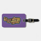 Willy Wonka en de Chocolate Factory Logo Bagagelabel (Voorkant horizontaal)