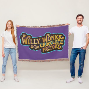 Willy Wonka en de Chocolate Factory Logo Deken