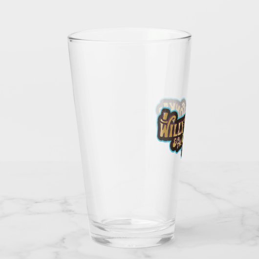 Willy Wonka en de Chocolate Factory Logo Glas (Rechts)