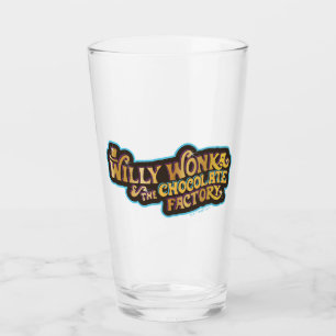 Willy Wonka en de Chocolate Factory Logo Glas