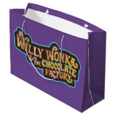 Willy Wonka en de Chocolate Factory Logo Groot Cadeauzakje (Achterkant Gekanteld)