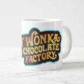 Willy Wonka en de Chocolate Factory Logo Grote Koffiekop (Voorkant rechts)