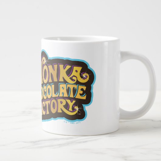 Willy Wonka en de Chocolate Factory Logo Grote Koffiekop (Rechts)