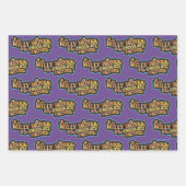 Willy Wonka en de Chocolate Factory Logo Inpakpapier Vel (Voorkant 2)