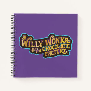 Willy Wonka en de Chocolate Factory Logo Notitieboek