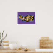 Willy Wonka en de Chocolate Factory Logo Poster (Keuken)