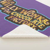 Willy Wonka en de Chocolate Factory Logo Sherpa Deken (3/4)