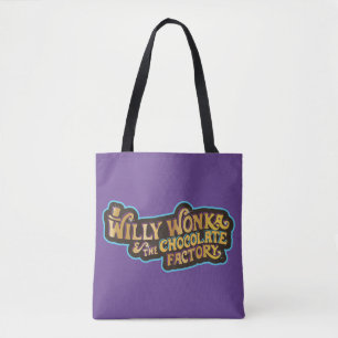 Willy Wonka en de Chocolate Factory Logo Tote Bag