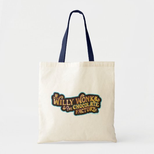 Willy Wonka en de Chocolate Factory Logo Tote Bag (Voorkant)