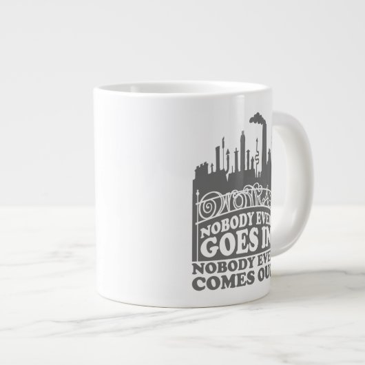 Willy Wonka Factory - Niemand komt er ooit in Grote Koffiekop (Voorkant rechts)