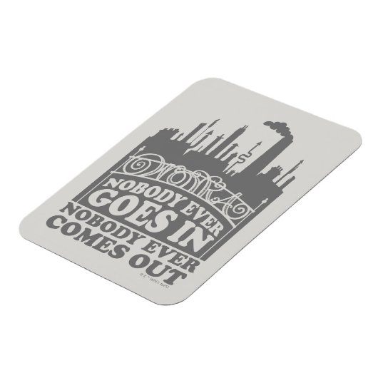 Willy Wonka Factory - Niemand komt er ooit in Magneet (Linkerzijde)