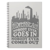 Willy Wonka Factory - Niemand komt er ooit in Notitieboek (Voorkant)