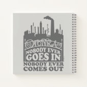 Willy Wonka Factory - Niemand komt er ooit in Notitieboek (Achterkant)