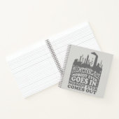 Willy Wonka Factory - Niemand komt er ooit in Notitieboek (Binnen)