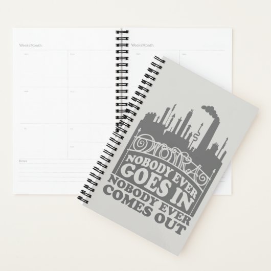 Willy Wonka Factory - Niemand komt er ooit in Planner (Display)