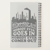 Willy Wonka Factory - Niemand komt er ooit in Planner (Achterkant)