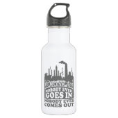 Willy Wonka Factory - Niemand komt er ooit in Waterfles (Voorkant)