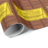 Willy Wonka Golden Ticket Cadeaupapier (Rol Hoek)