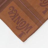 Willy Wonka Golden Ticket Fleece Deken (Hoek)