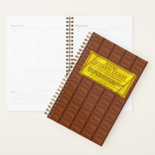 Willy Wonka Golden Ticket Planner