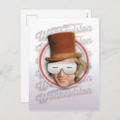 Willy Wonka in Wonkavision Goggles Briefkaart (Voorkant / Achterkant)