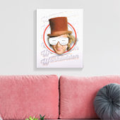 Willy Wonka in Wonkavision Goggles Canvas Afdruk (Insitu (Woonkamer))