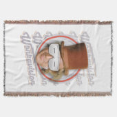 Willy Wonka in Wonkavision Goggles Deken (Voorkant)