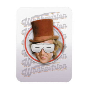Willy Wonka in Wonkavision Goggles Magneet