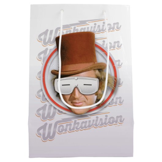 Willy Wonka in Wonkavision Goggles Medium Cadeauzakje (Achterkant)