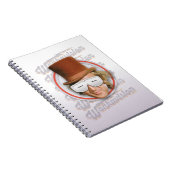 Willy Wonka in Wonkavision Goggles Notitieboek (Rechterzijde)