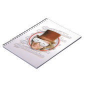 Willy Wonka in Wonkavision Goggles Notitieboek (Linkerzijde)