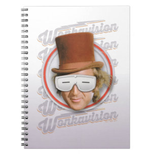 Willy Wonka in Wonkavision Goggles Notitieboek