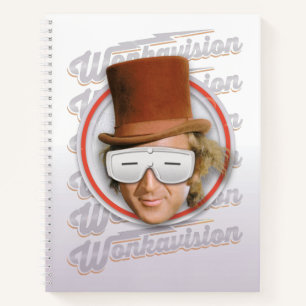 Willy Wonka in Wonkavision Goggles Notitieboek
