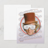 Willy Wonka in Wonkavision Goggles Notitiekaartje (Voorkant / Achterkant)