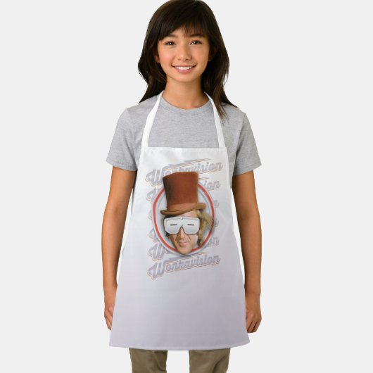 Willy Wonka in Wonkavision Goggles Schort (Insitu)