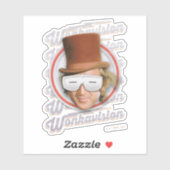Willy Wonka in Wonkavision Goggles Sticker (Vel)