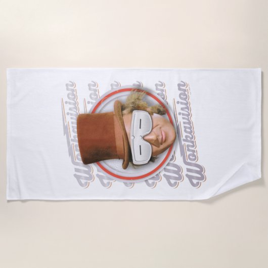 Willy Wonka in Wonkavision Goggles Strandlaken (Voorkant)