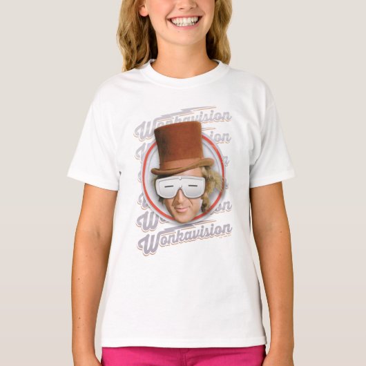 Willy Wonka in Wonkavision Goggles T-shirt (Voorkant)
