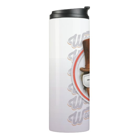 Willy Wonka in Wonkavision Goggles Thermosbeker (Gedraaid links)