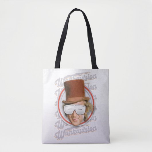 Willy Wonka in Wonkavision Goggles Tote Bag (Voorkant)