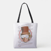 Willy Wonka in Wonkavision Goggles Tote Bag (Achterkant)