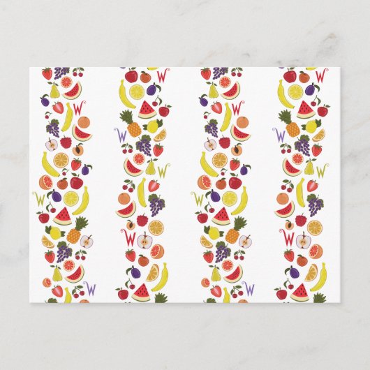 Willy Wonka Lickable Wallpaper Pattern Briefkaart (Voorkant)