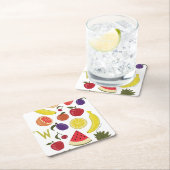 Willy Wonka Lickable Wallpaper Pattern Kartonnen Onderzetters (Insitu)