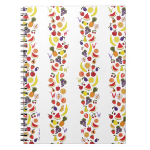 Willy Wonka Lickable Wallpaper Pattern Notitieboek