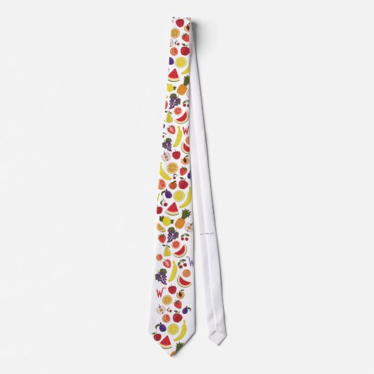 Willy Wonka Lickable Wallpaper Pattern Stropdas (Voorkant)