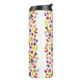 Willy Wonka Lickable Wallpaper Pattern Thermosbeker (Gedraaid links)